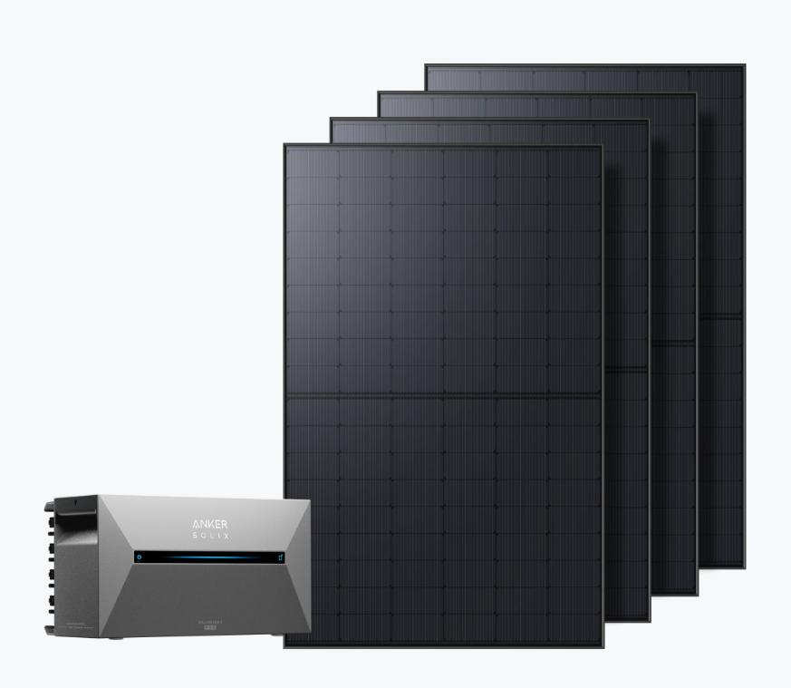 Anker Solarbank 3 E2700 Pro Set mit 4x 435W Glas/Glas bifacial